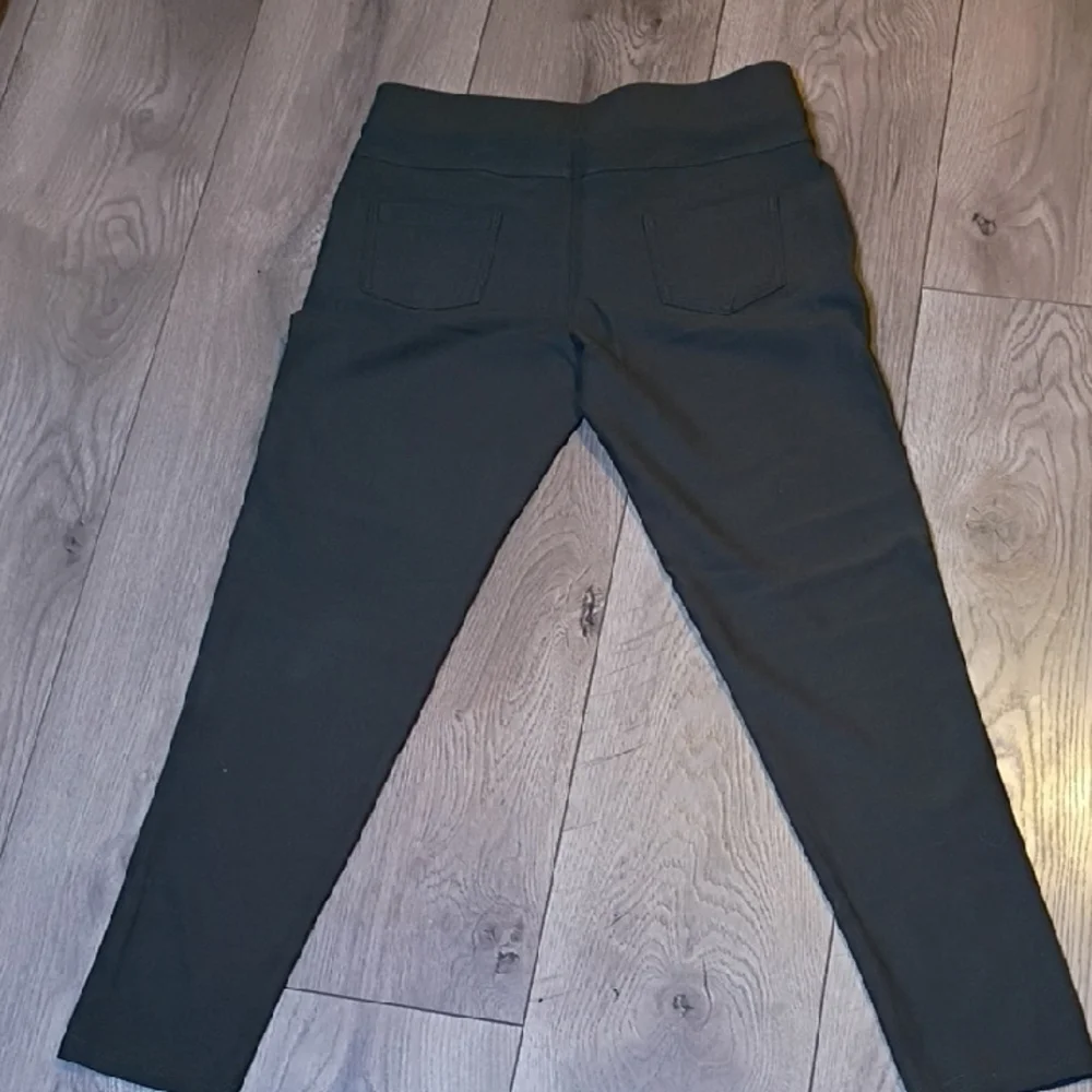 Women's Olive Green Dress Leggings Size S - Picture 6 of 9